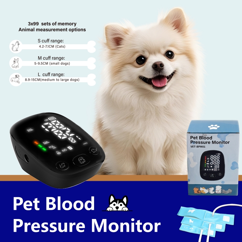 Evcil Hayvan Sağlığı İzleme İçin Akıllıca Çözüm: Evde Kan Basıncı Takibi Yoluyla Veteriner Ziyaretlerini Azaltma